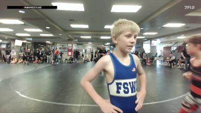 74 lbs 5th Place Match - Cooper Jacob, Kimberly Bulldog Wrestling Club vs Kingston Parker, Fighting Squirrels Wrestling Club