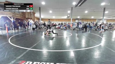 93 lbs 3rd Place - Nikkoh Traynham, Elmira vs Jensen Mihalik, Middlebury Center