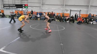 92 lbs Round 7 (10 Team) - Andrew Solomon, Notre Dame Lions vs Legend Portillo, Empyre WC