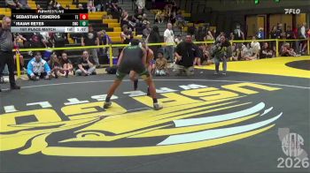 122 lbs 1st Place Match - Isaiah Reyes, Scotsmen Wrestling Club vs Sebastian Cisneros, The Empire