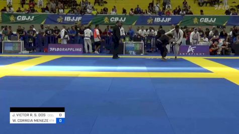 JOAO VICTOR R. S. DOS SANTOS vs WAGNER CORREIA MENEZES 2023 Brasileiro Jiu-Jitsu IBJJF