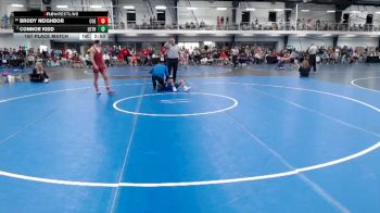 Elite 133 lbs 1st Place Match - Brody Neighbor, Coe vs Connor Kidd, Luther