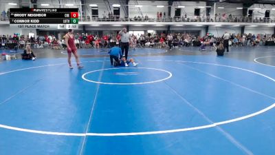 Elite 133 lbs 1st Place Match - Brody Neighbor, Coe vs Connor Kidd, Luther