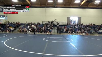 157 lbs Cons. Round 5 - Xander Erolin, San Francisco State vs Jeremy Manibog, Cal State Bakersfield