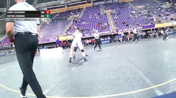 197 lbs Finals (2 Team) - Luke Cochran, Central Michigan vs Zayne Lehman, Ohio