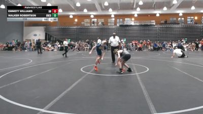 110 lbs Round 2 (8 Team) - Emmett Williams, Darkhorse Wrestling vs Walker Robertson, Grundy WC Gold
