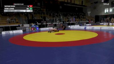 60kg Quarterfinal - Nathan Nash, Team Discipline vs Kobe Lorne, Dinos Wrestling Club