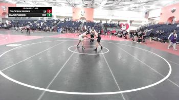 285 lbs Champ. Round 3 - Marc Pineiro, Trinity (CT) vs Jackson Burns, St. John Fisher
