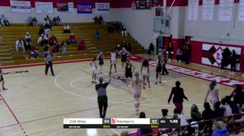 Replay: UVA Wise vs Newberry | Feb 15 @ 3 PM