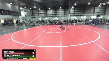106 lbs Round 3 (4 Team) - Liam Myles, NORTH CAROLINA WRESTLING FACTORY - RED vs Aiden Dougherty, GREAT NECK WC