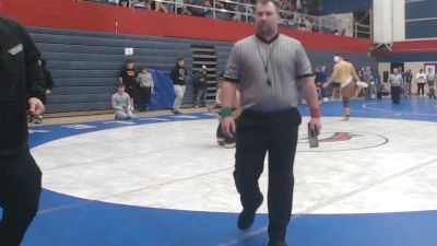 285 lbs Round Of 16 - Angel Perez, Quaker Valley vs David Peters, Greensburg Salem