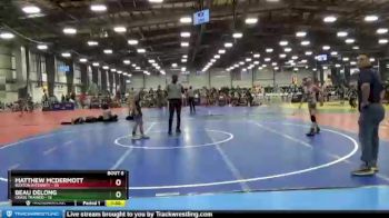 84 lbs Round 3 - Matthew McDermott, Buxton Intensity vs Beau Delong, Crass Trained