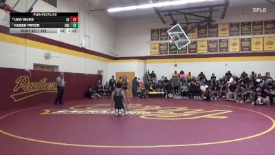 149 lbs 3rd Place Match - Kaden Pryor, Cuesta College vs Levi Hicks, Shasta College