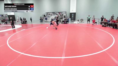 100 lbs Jayland Davis, Indiana vs Jaxon Arcaria, Texas