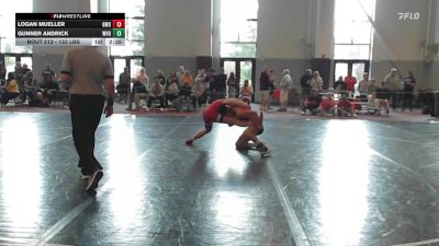 133 lbs Quarterfinal - Logan Mueller, Gardner-Webb vs Gunner Andrick, West Virginia
