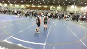 89 lbs Consi Of 16 #2 - Tatiana Gutierrez Rubio, Nevada Elite vs Korbin Muller, Caldwell WC