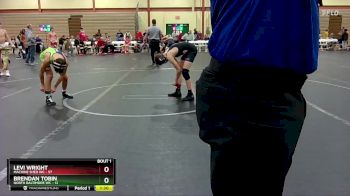 115 lbs Finals (2 Team) - Brendan Tobin, North Baltimore WC vs Levi Wright, Machine Shed WC