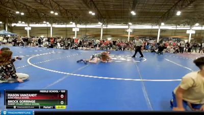 105 lbs Cons. Round 3 - Brock Gorringe, Robert Stuart Middle School vs Mason VanZandt, Kuna Middle School