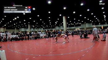 110 lbs Quarterfinals (8 Team) - Cassidy Kephart, Don`t Be Jelly vs Lily Velasquez, BRAWL Black