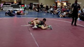 126 lbs Round 3 (6 Team) - Landon Herman, Team Shutt Weston vs Boaz Whaley, Crossroads Wrestling