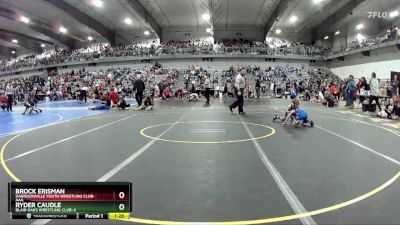 55 lbs Champ. Round 2 - Brock Erisman, Harrisonville Youth Wrestling Club-AAA vs Ryder Caudle, Blair Oaks Wrestling Club-A 