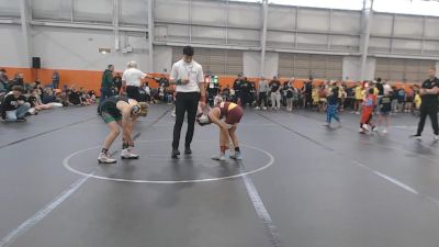 92 lbs Finals (2 Team) - Nolan Eckart, Ohio Stingers vs Aaqil Robinson, Empyre WC Gold