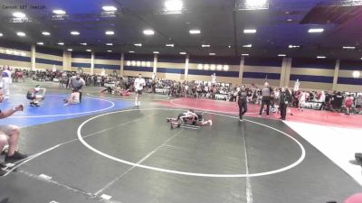 65 lbs Round Of 16 - Asher Ruybal, San Luis Valley WC vs Lucas Slocum, Stout Wr Ac