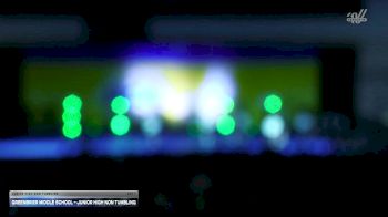 Greenbrier Middle School - Junior High Non Tumbling [2025 Junior High Non Tumbling Day 1] 2025 UCA & UDA Bluegrass Regional