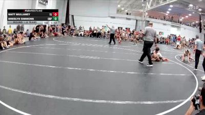 80 lbs Round 1 (8 Team) - Breslyn Simmons, OMP vs Matt Mullaney, Yale Street