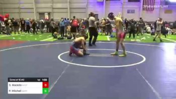 126 lbs Consi Of 16 #2 - Sebastian Macedo, West Coast Travel Team vs Peter Mitchell, Semper Fi WC