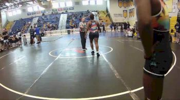 155 lbs Round 3 (6 Team) - Abigail Reid, Black Hive vs Zaria Slater, Oviedo WC