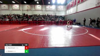 144 lbs 5th Place - Cameron Heichman, Tewksbury vs Jackson Bisson, Southwick-Tolland