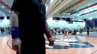 53 lbs Round 3 - Crew Trout, Clinic Wrestling FXBG vs Layne Shaffer, Alleghany Area Wrestling