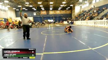 165 lbs Round 5 (8 Team) - Carter Heinrichs, Team Barracuda vs Chris Solano, Cowboys WC