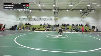 184 lbs Cons. Semi - Sean Williams, Cerritos vs Ben Green, Cuesta
