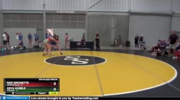 180 lbs Placement Matches (8 Team) - Sam Simonette, Georgia Blue vs Eryn Hubble, Virginia