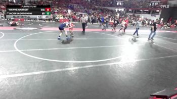 105 lbs Quarterfinal - Hawke Garrett, Team Nazar Training Center vs Jacob Jagodzinski, Wausau West