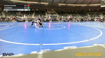 88 lbs Consolation - Brooks Blevins, WTC vs JJ Jackson, CP Wrestling