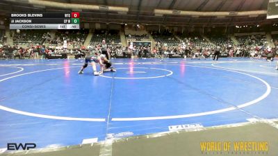 88 lbs Consolation - Brooks Blevins, WTC vs JJ Jackson, CP Wrestling