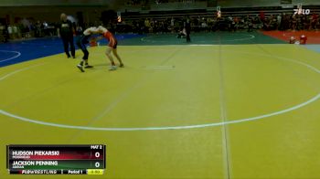 108 lbs Quarterfinal - Hudson Piekarski, Moorhead vs Jackson Penning, Adrian