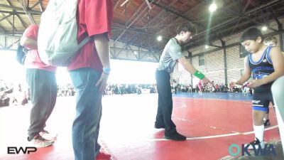 80 lbs Quarterfinal - Tenetke Cockrell, Checotah Matcats vs Carsen Higgs, Claremore Wrestling Club