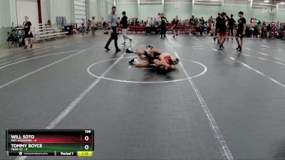 106 lbs Round 3 (8 Team) - Will Soto, Mat Assassins vs Tommy Boyce, Team GT