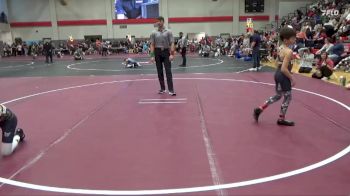 65 lbs Champ. Round 1 - Eli Gibbs, Buckhorn Youth Wrestling vs Emerson Rodriguez, Buckhorn Youth Wrestling