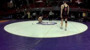 165 lbs Round 2 (4 Team) - Parker Hutchinson, Smith Center HS vs Aiden Long, Doniphan-Trumbull