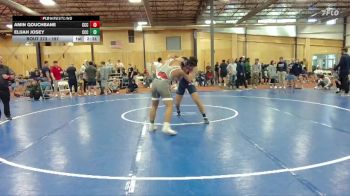 197 lbs Semifinal - Elijah Josey, Clackamas Community College vs Amin Qouchbane, Clackamas Community College