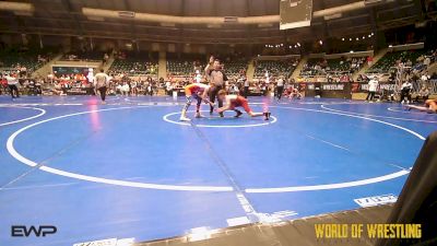 110 lbs Consi Of 16 #1 - Wyatt Strick, CircleS Training Center vs Kyus Eulitt, RAW Wrestling Club