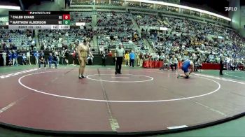 285 lbs Champ. Round 1 - Caleb Evans, Homestead vs Matthew Alberson, Winchester