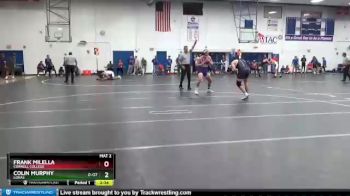 197 lbs Champ. Round 1 - Colin Murphy, Loras vs Frank Milella, Cornell College