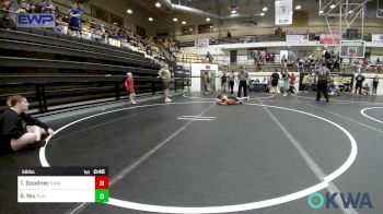 58 lbs Final - Tennesselynn Goodner, Standfast OKC vs Sarah Nix, Plainview Youth Wrestling Club