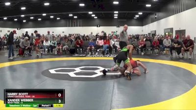 100 lbs Quarterfinals (8 Team) - Harry Scott, Legacy National Team vs Xander Webber, Beast Mode